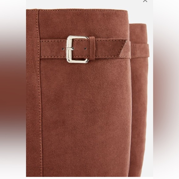 JustFab Brekka Covered Wedge Tall Boot Size 8. - Picture 3 of 9